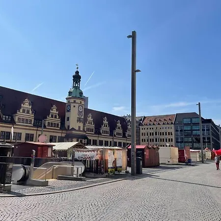 Domizil /markt Grosser Balkon 公寓 莱比锡